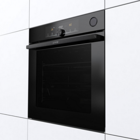 Gorenje BSA6747A04BGWI Φούρνος Αυτόνομος 77lt Ατμού Μαύρος  A+